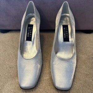 Stuart Weitzman Vintage 90's Metallic Heels
